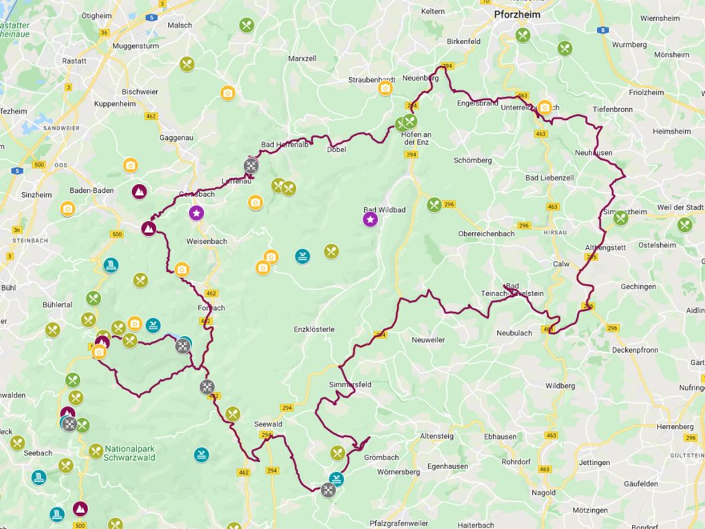 Schwarzwald Motorradtour 200km