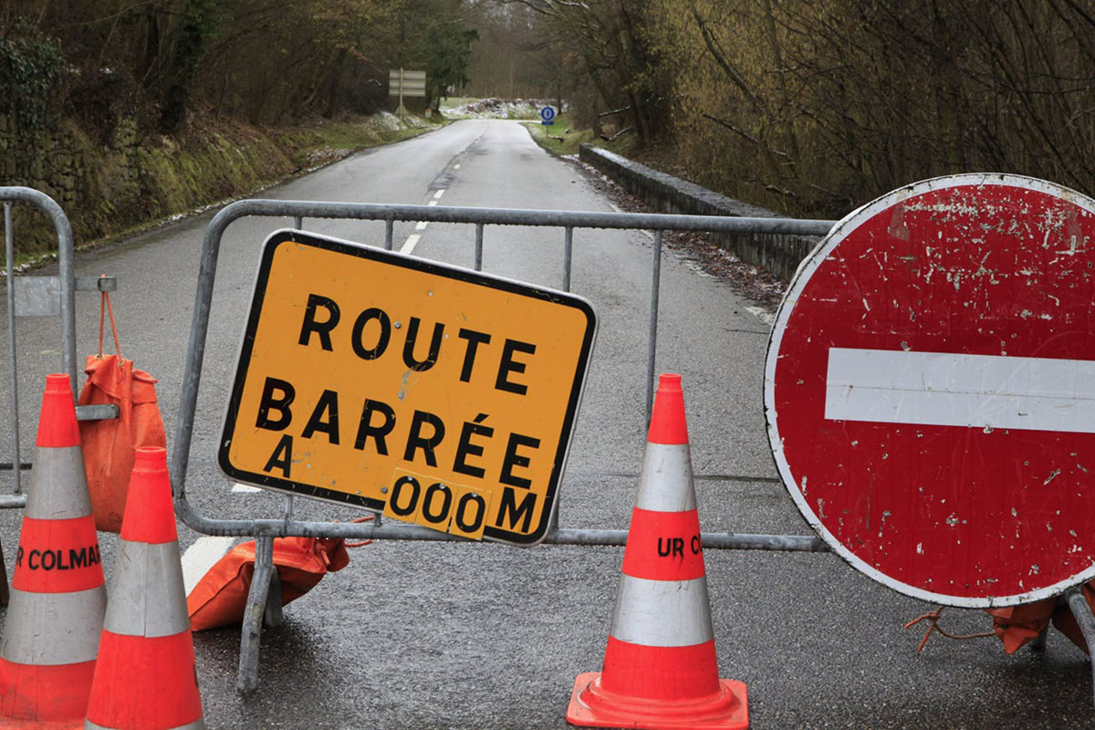 D466 zum Ballon d’Alsace gesperrt